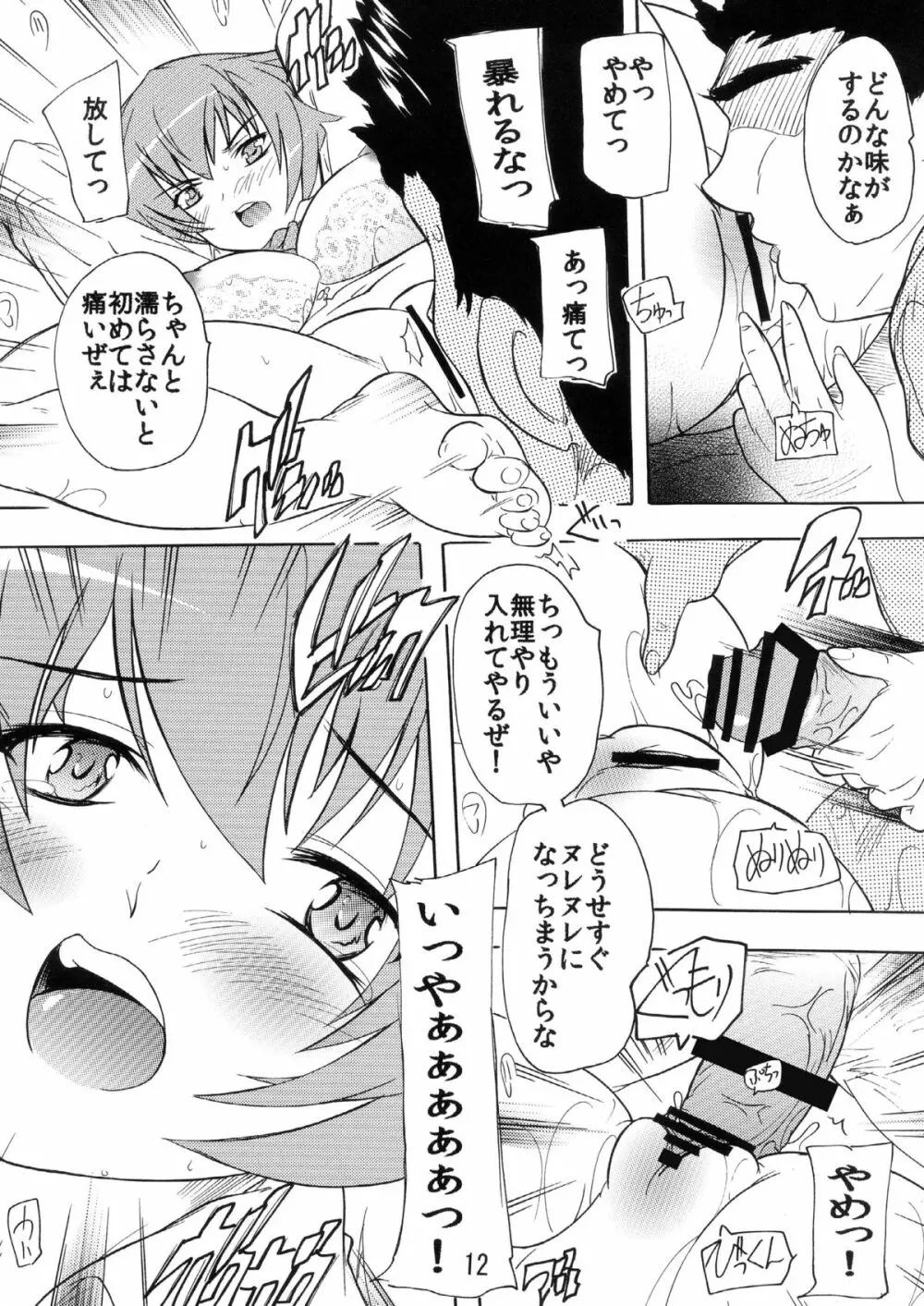 奴隷生徒会長～楯無～ Page.12