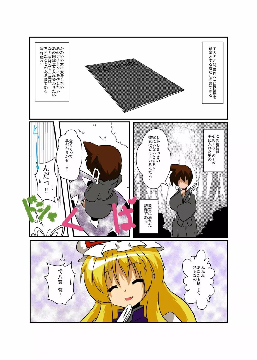 東方ＴＳ物語～紫編～ Page.4