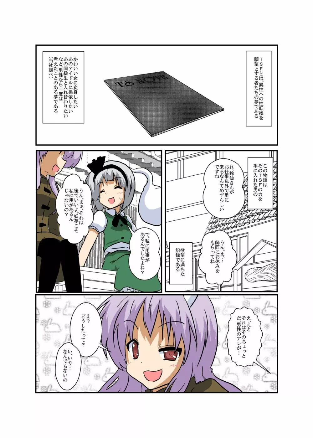 東方ＴＳ物語～うどみょん編～ Page.4