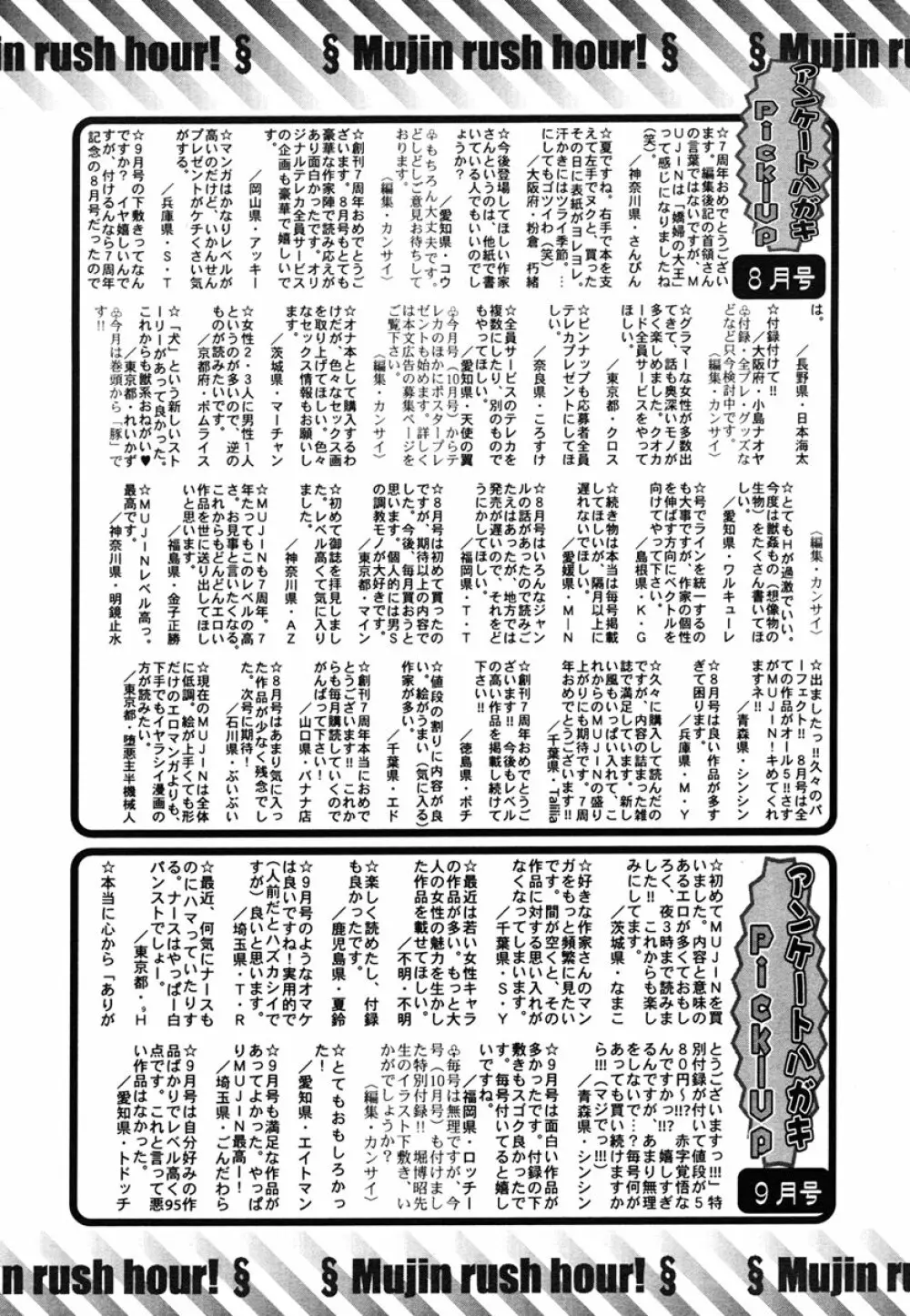 COMIC MUJIN 2006年10月号 Page.665