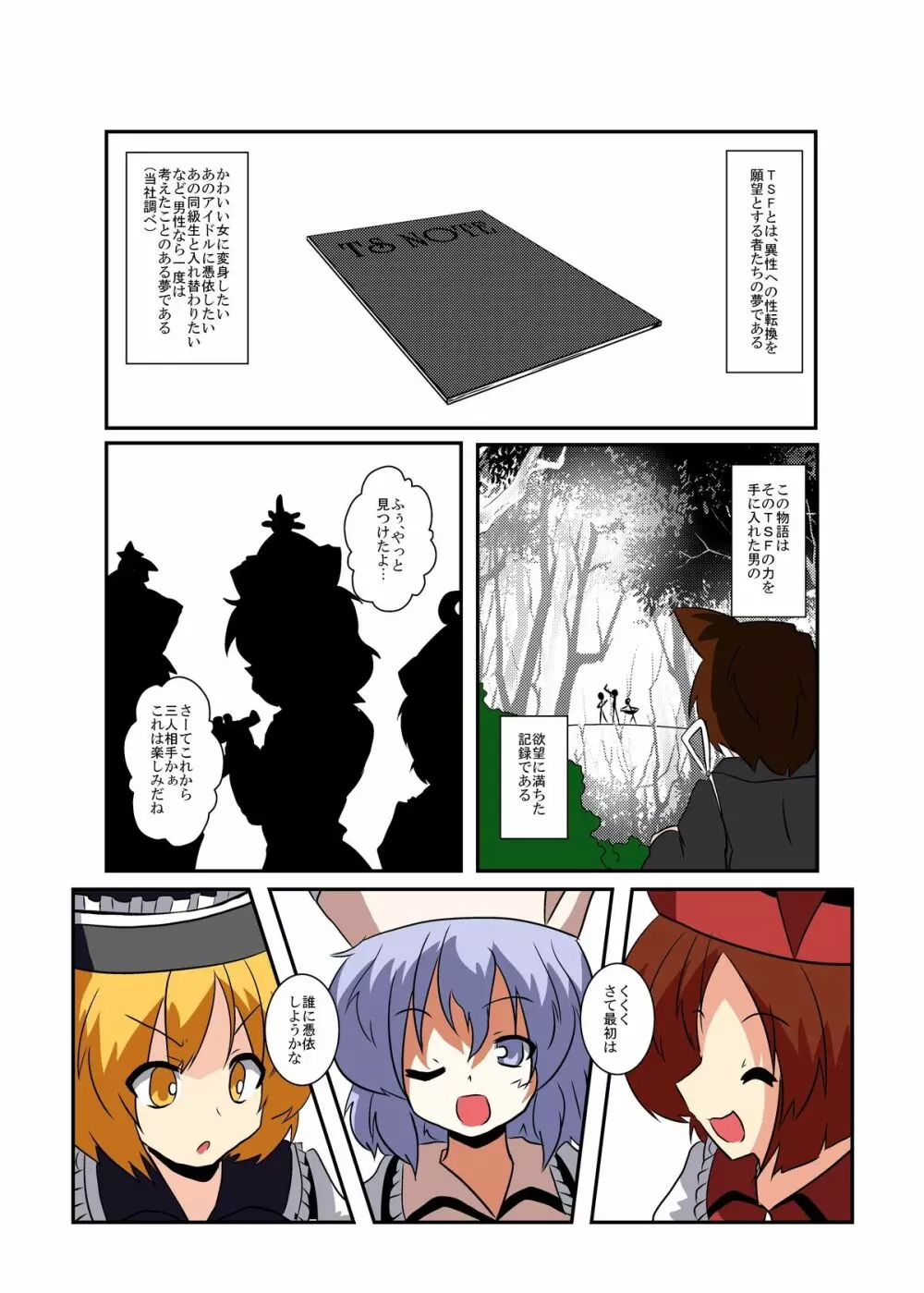 東方TS物語 ~プリズムリバー編~ Page.5