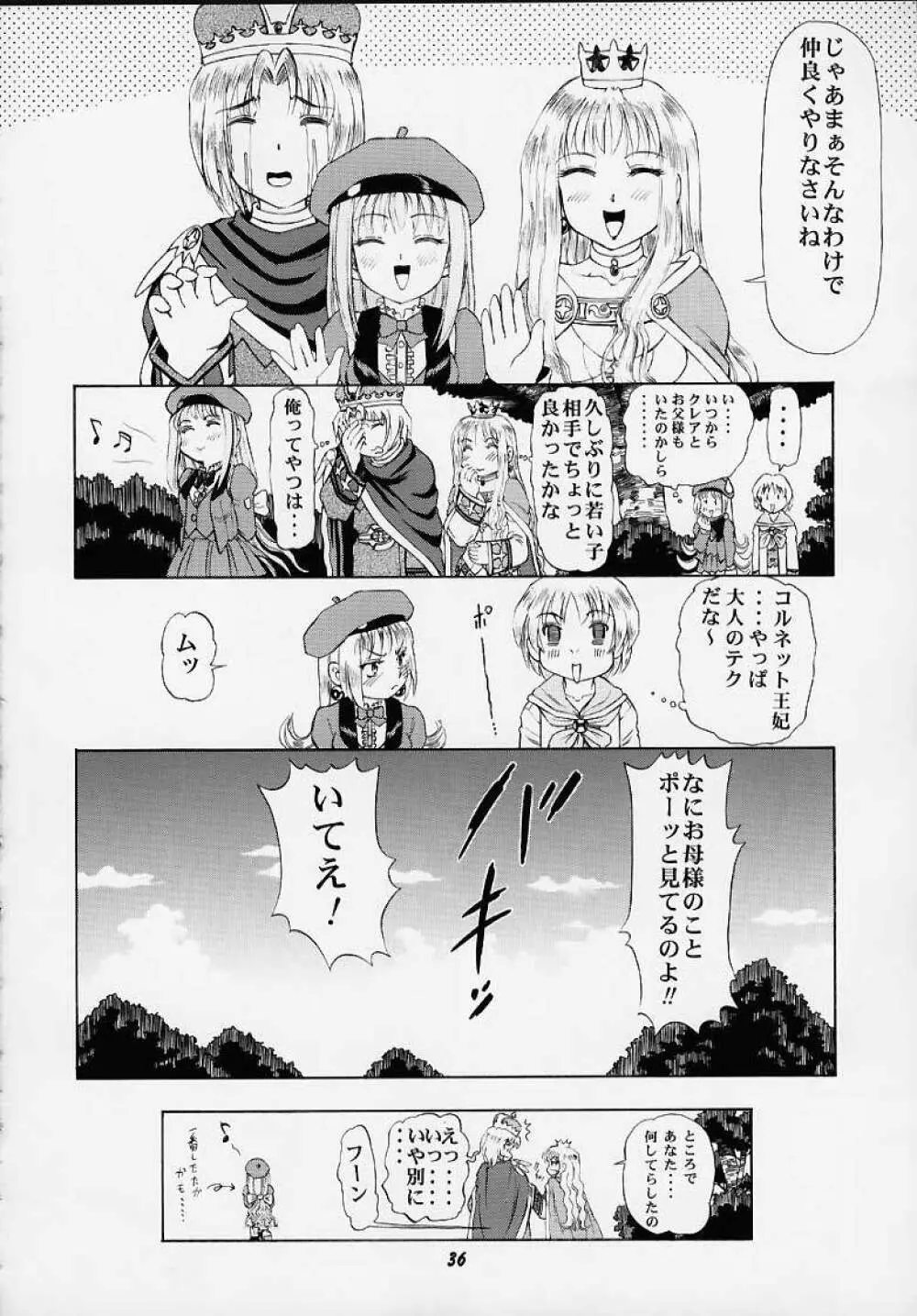 王国のないしょ Page.33