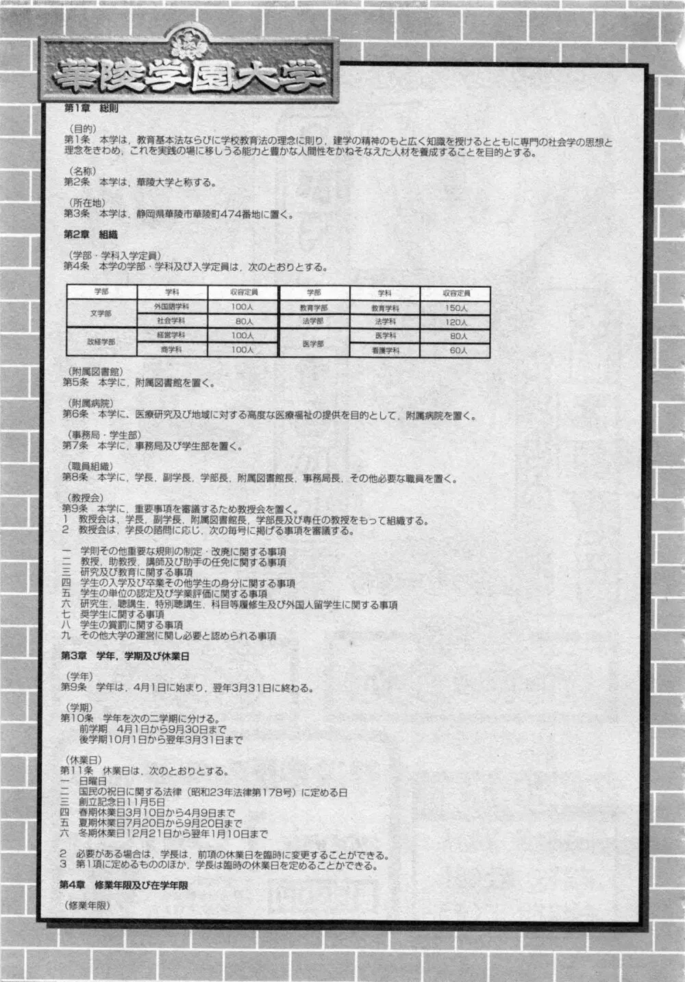 華陵学園大学 Vol.1 Page.194