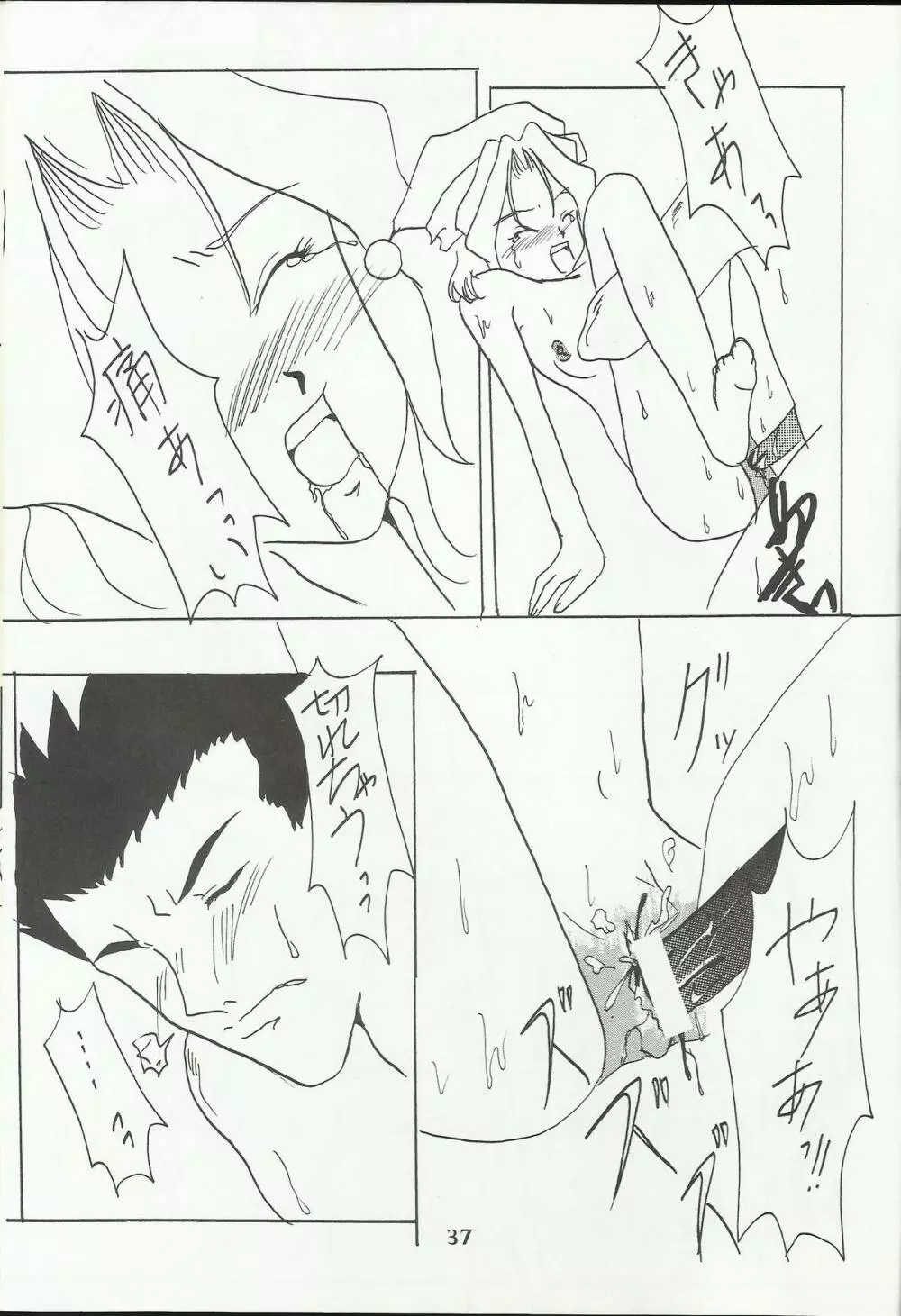 Ohgami Ichiro & iris Chateaubriand doujinshi Page.38