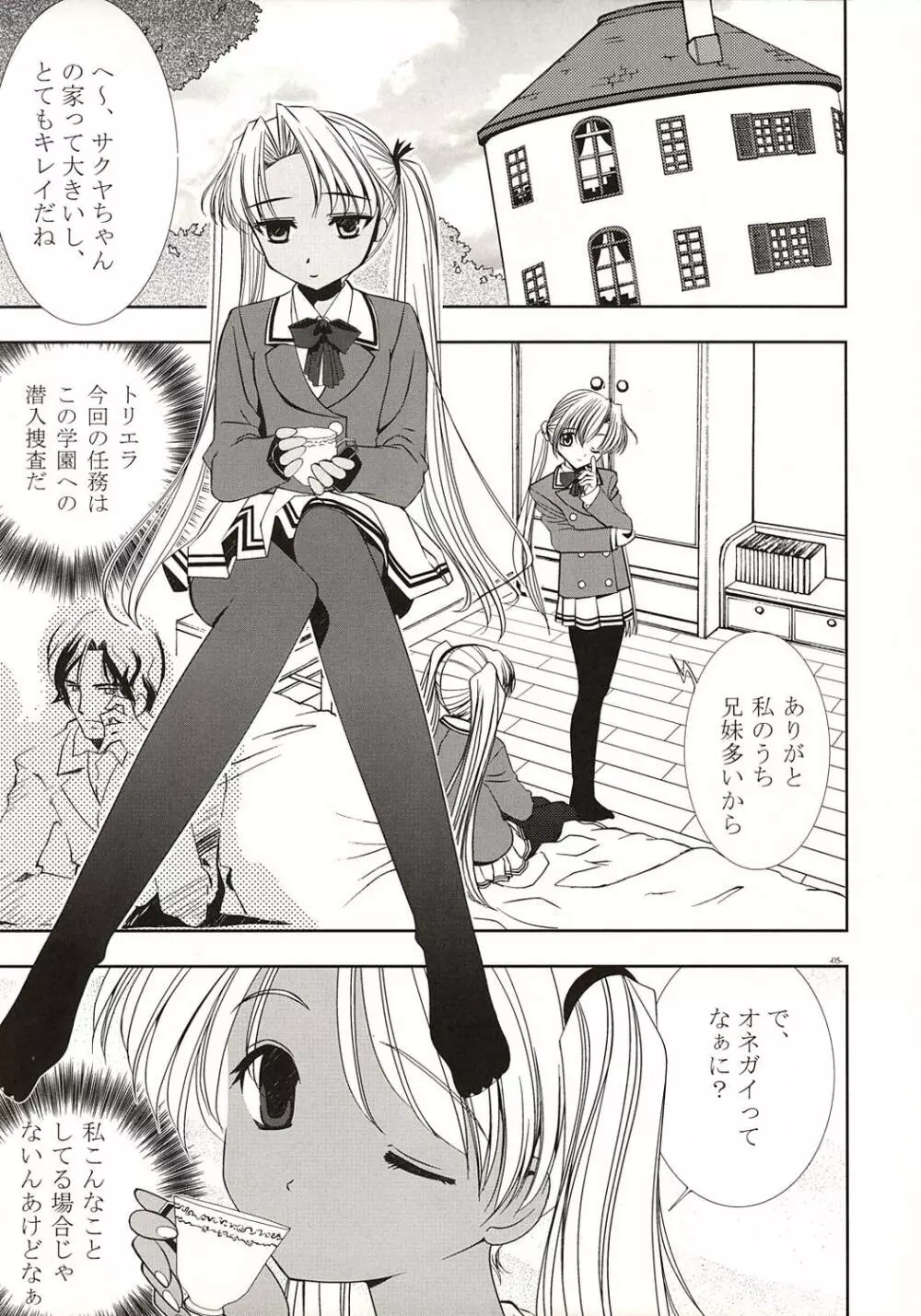 ROUGE NOT BLUE C's~ツインテールシスターズ~ Page.4