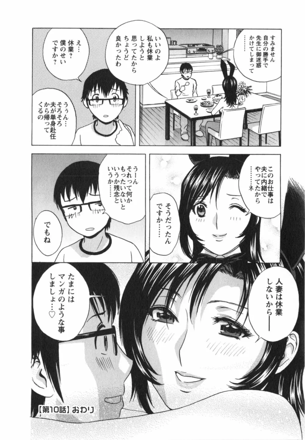 まんがのような人妻との日々 Page.189