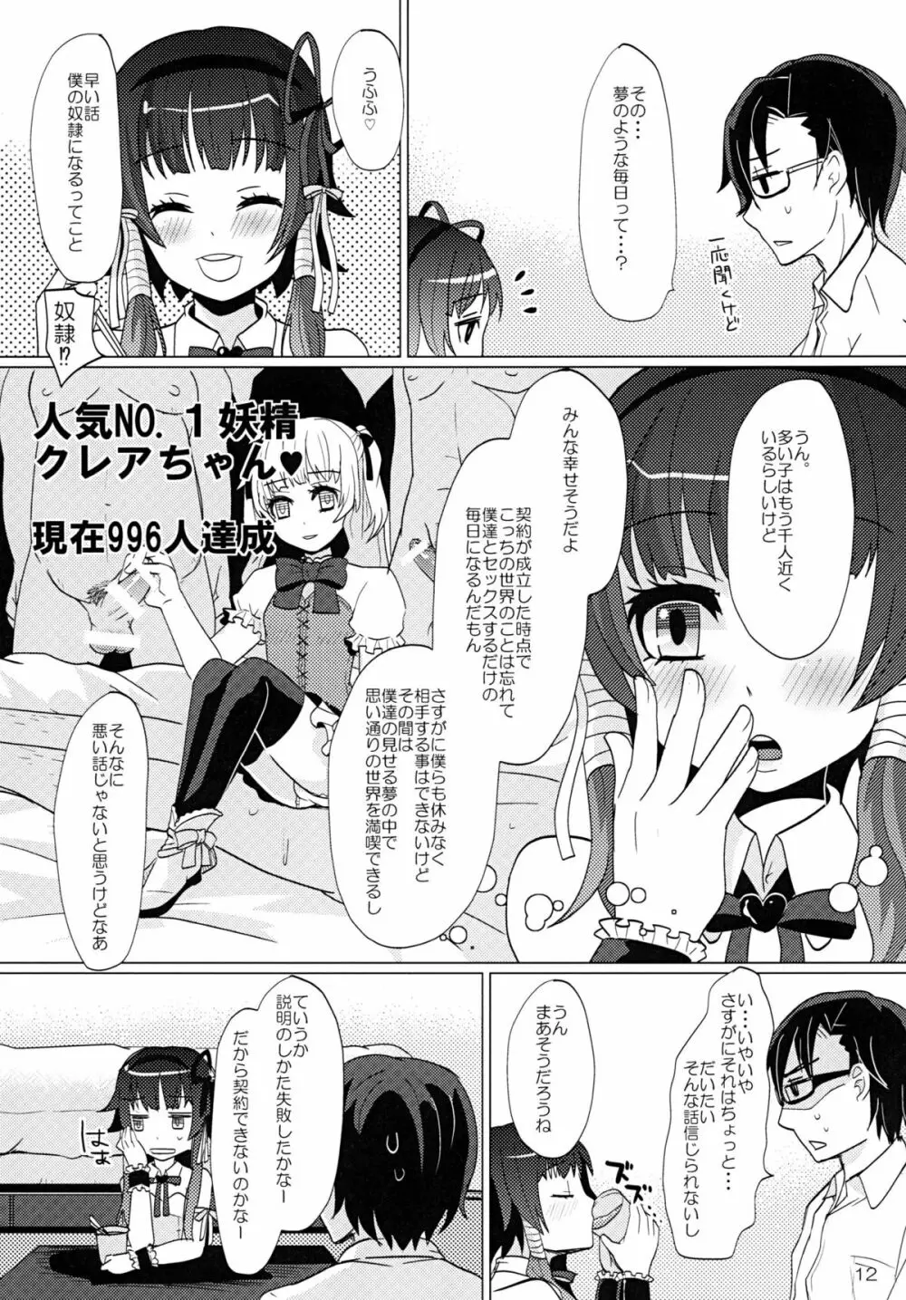 ある日お腹を空かせた少年妖精シルフィーを拾ったら Page.12