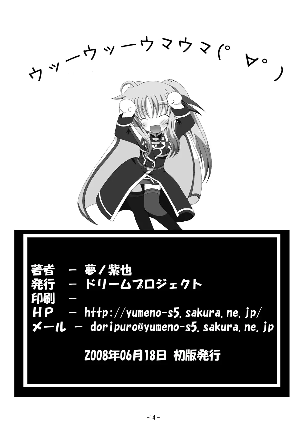 リリカルマジカルえっちなフェイトさんは好き? Page.13