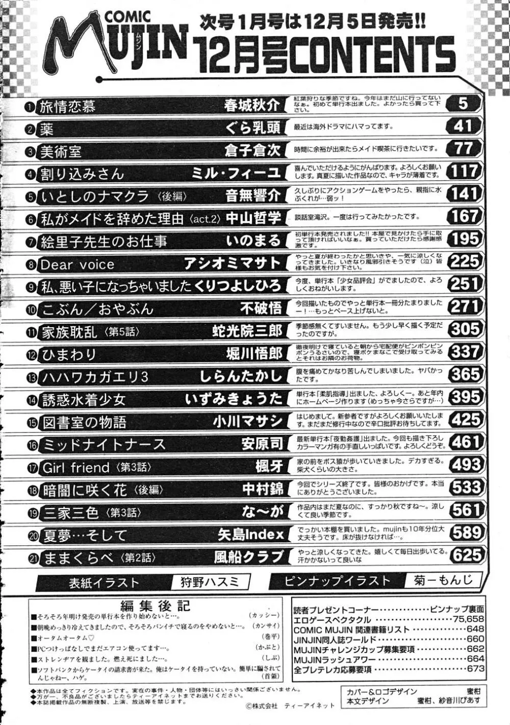 COMIC MUJIN 2007年12月号 Page.676