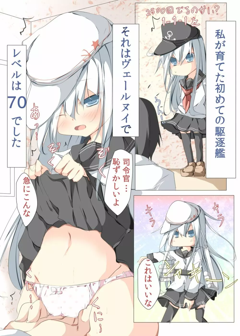 私が育てた初めての駆逐艦それはヴェールヌイでレベルは70でした Page.2