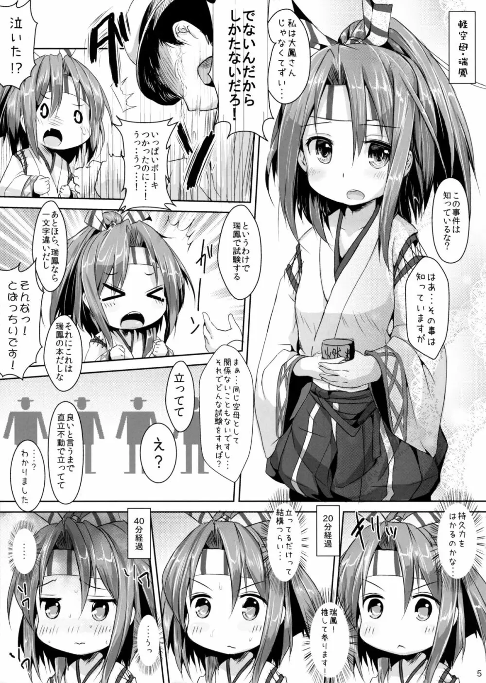 瑞鳳ちゃんの耐久試験 Page.5