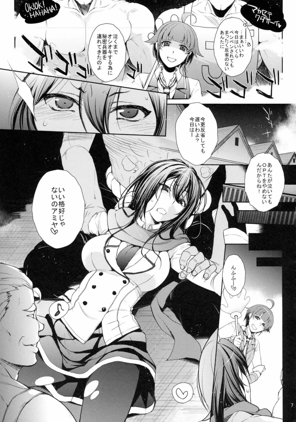 君がッ！泣いてもッ！OPTをやめないッ！ Page.6