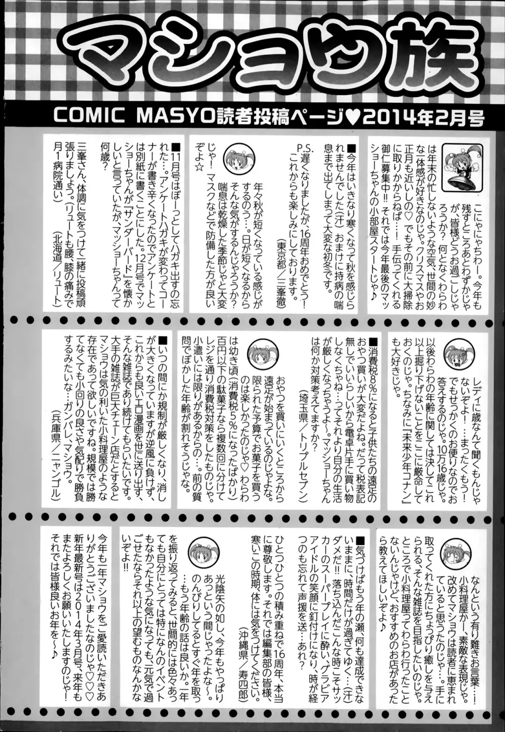 コミック・マショウ 2014年2月号 Page.254