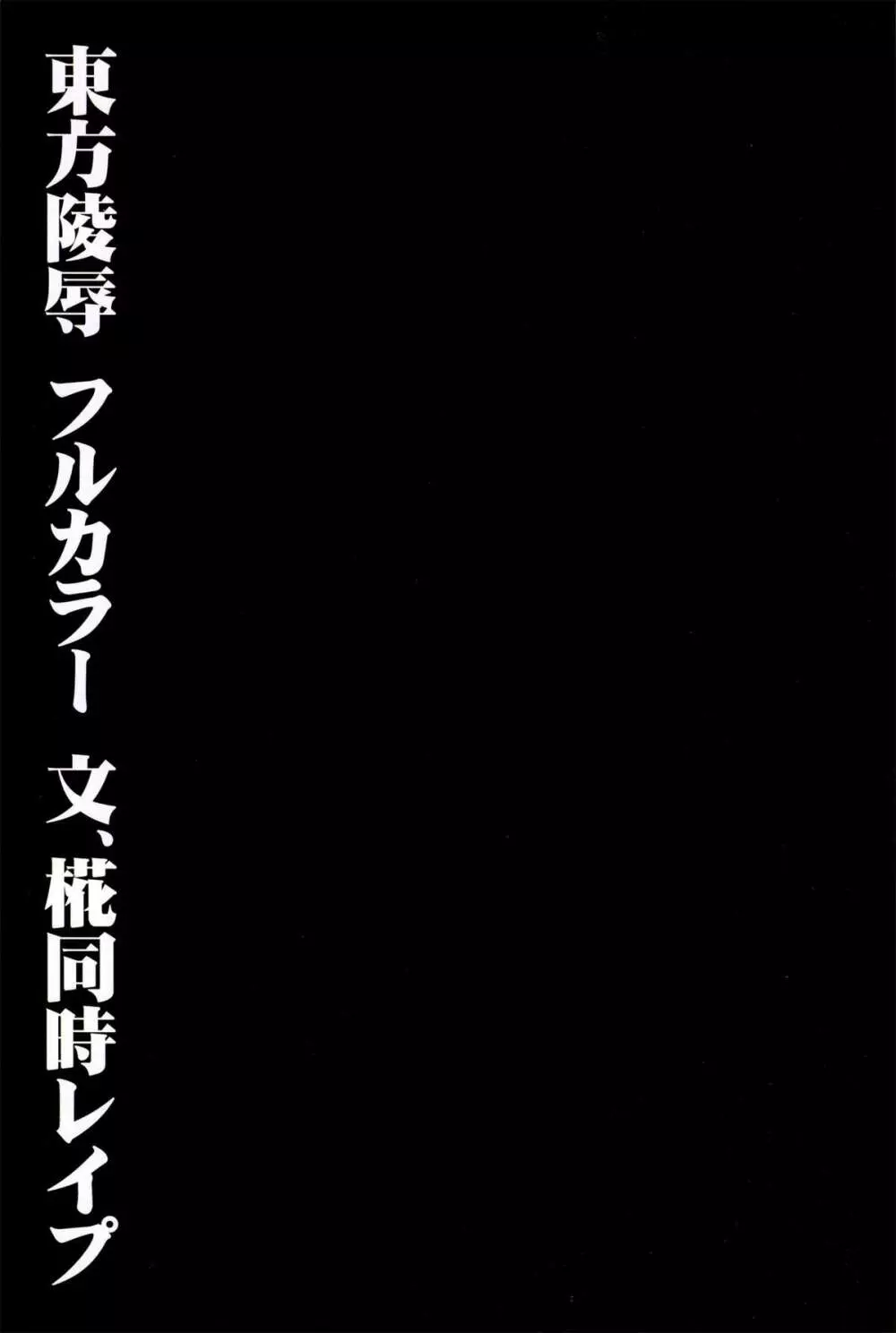 東方陵辱28 文、椛同時レイプ Page.3