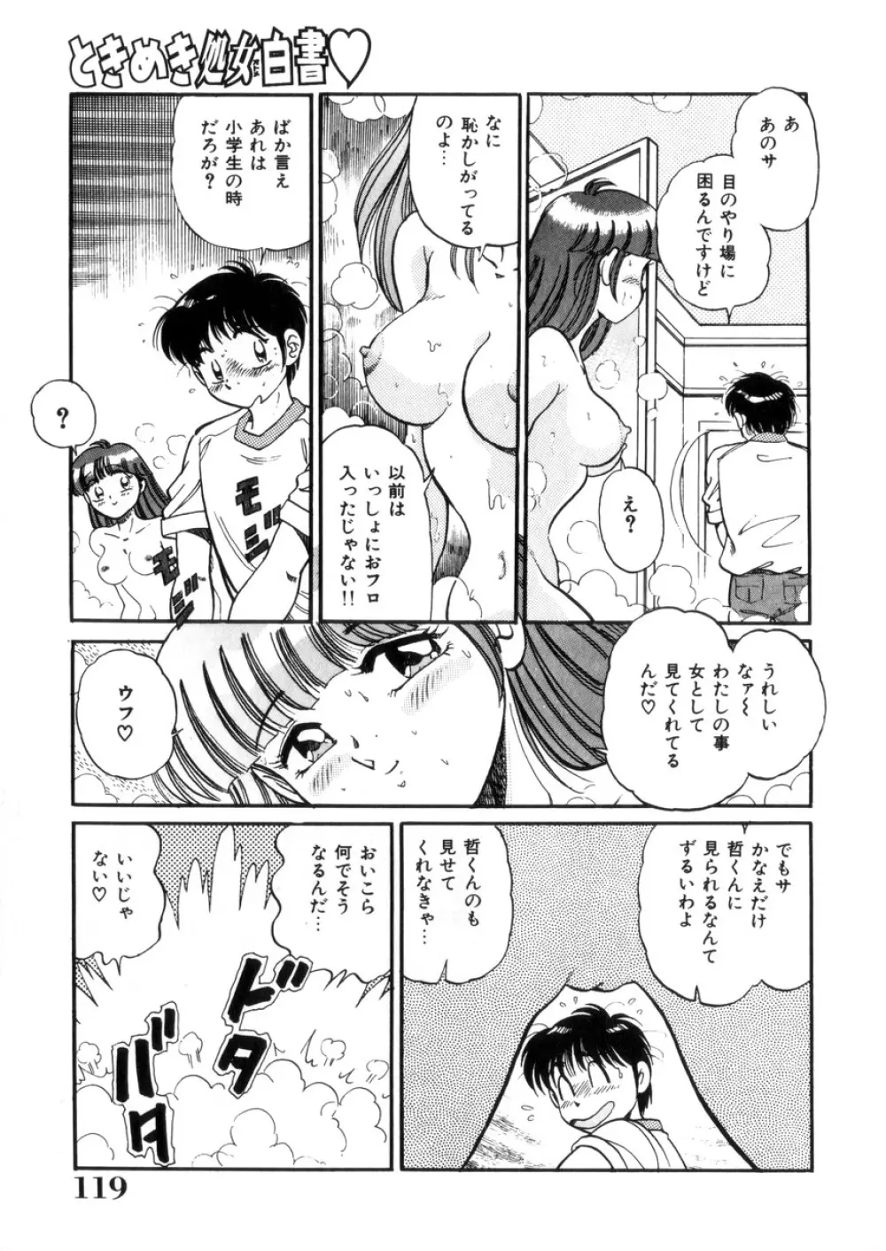 ときめき処女白書 Page.120