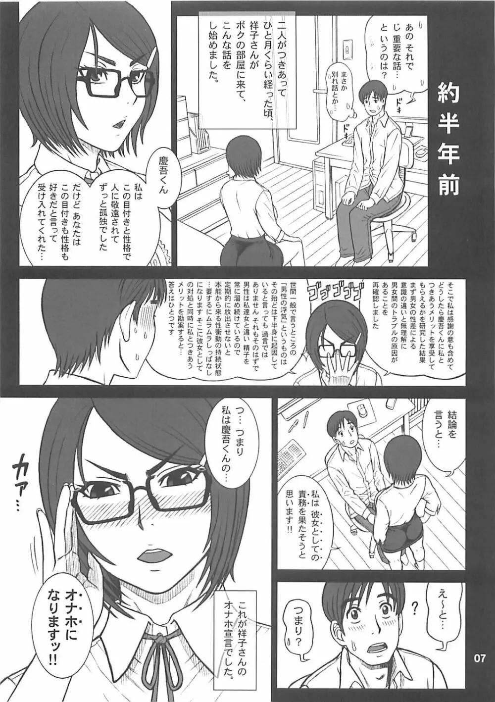 31回転 祥子さんのオナホ ♥ 宣言!! Page.7