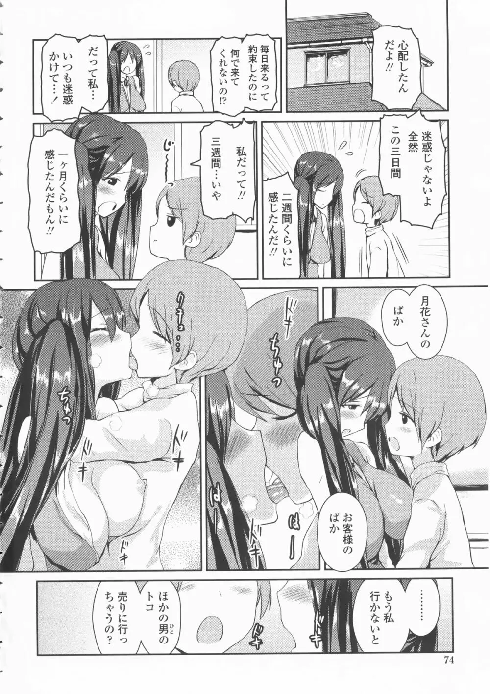 乳頭ひーとあっぷ + 描き下ろしリーフレット Page.79