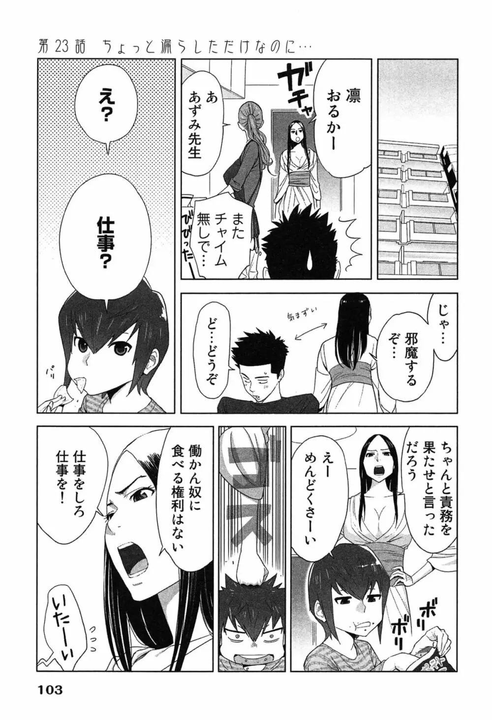 女神と一年暮らしてみた。 2 Page.107