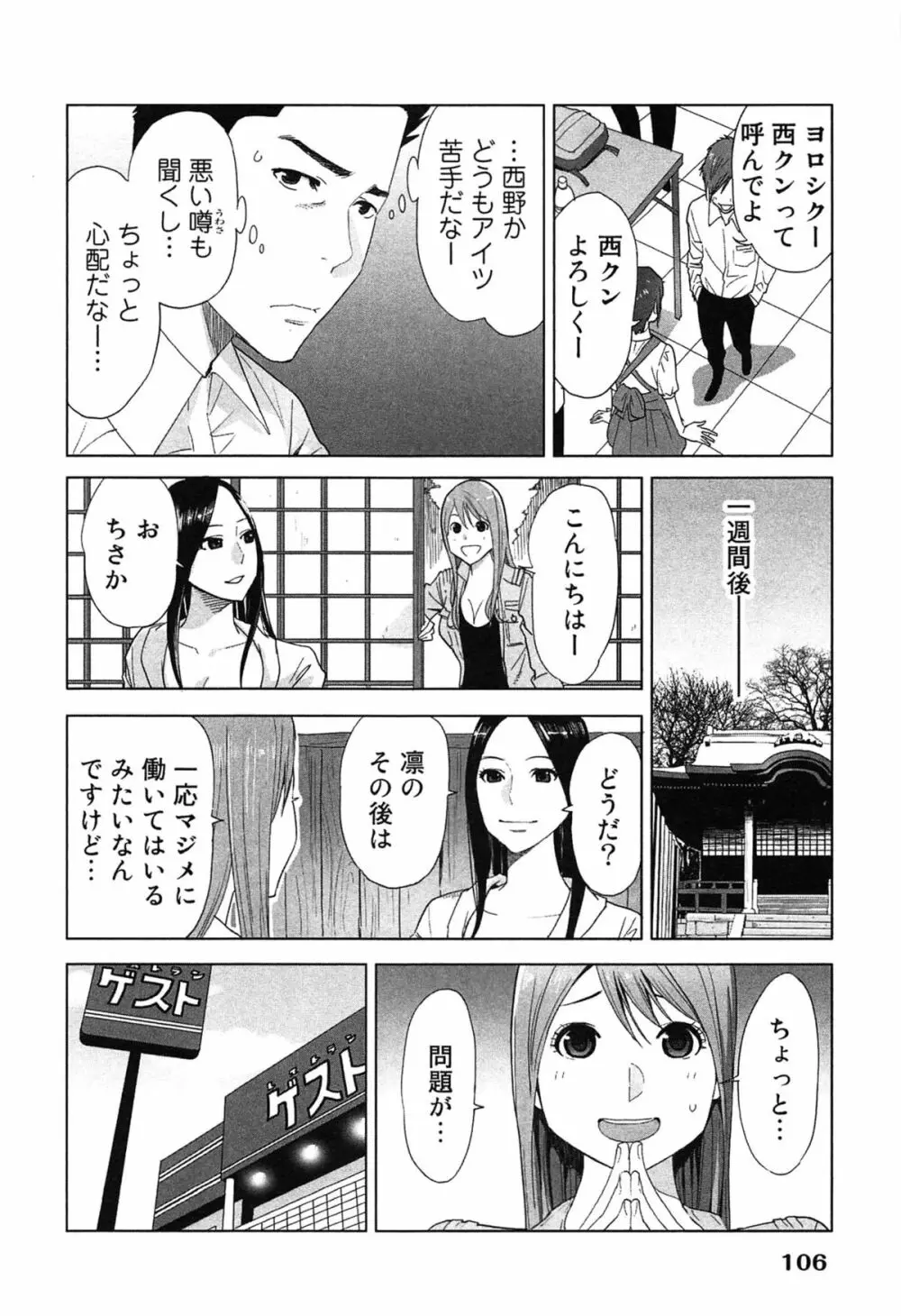 女神と一年暮らしてみた。 2 Page.110