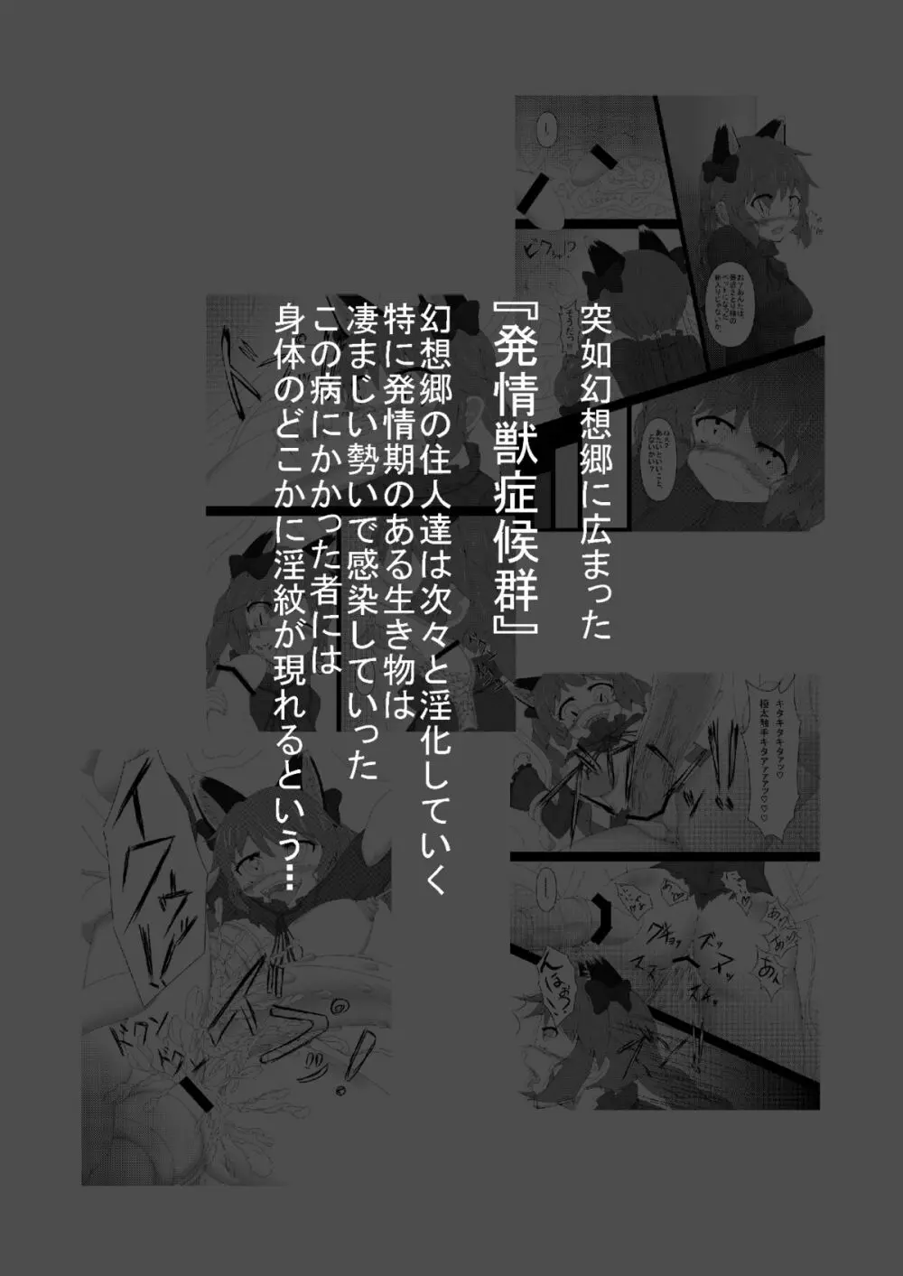 東方発情獣症～弐・化狸×九尾編～ Page.2
