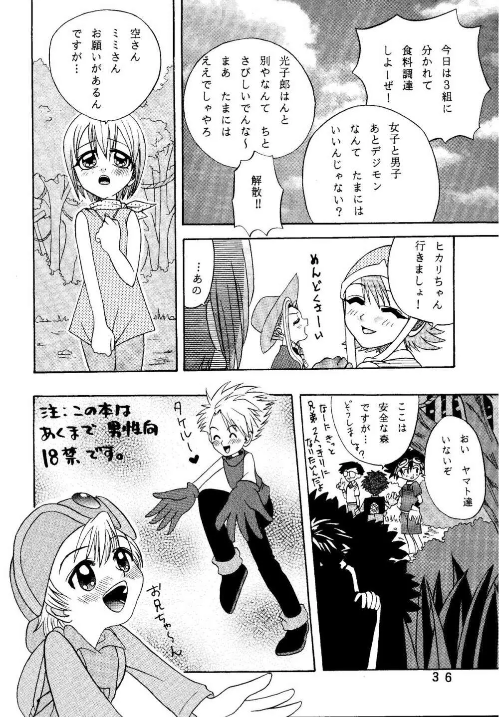 八神サン家ノ、家庭ノ事情。 Page.36