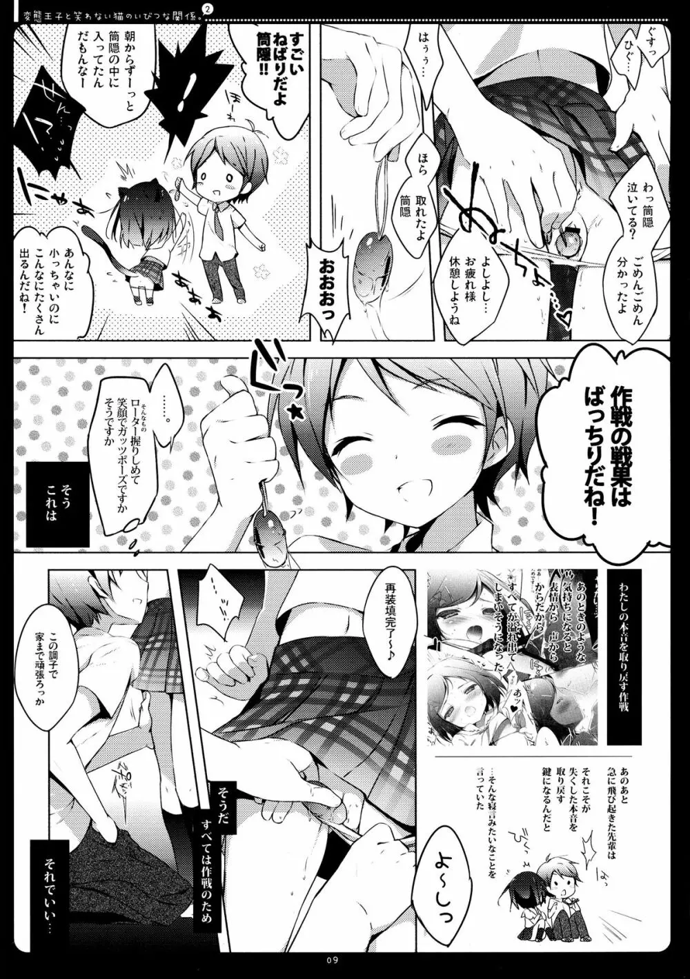 変態王子と笑わない猫のいびつな関係。2 Page.8