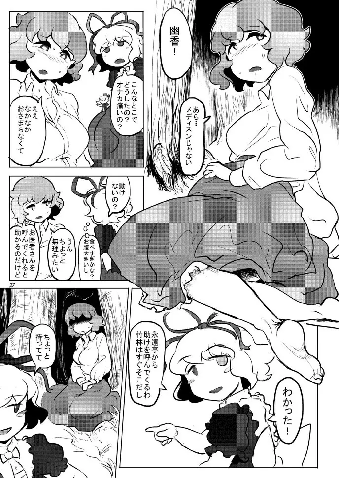 触手はトモダチ怖くない （東方Project） Page.28