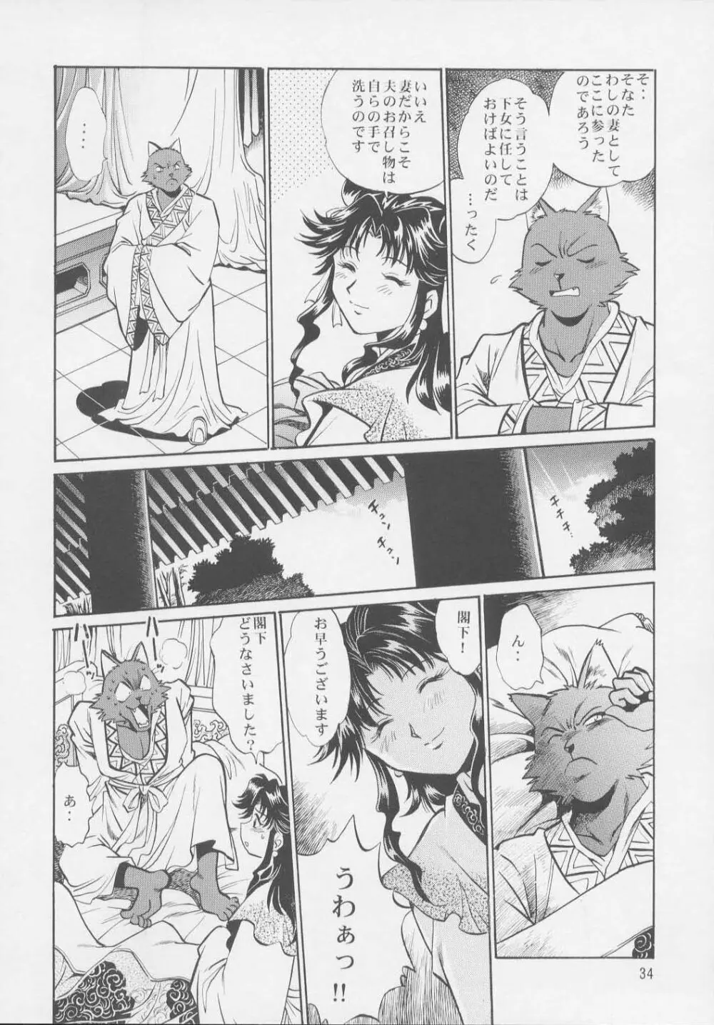 裏銀河戦国群雄伝・統一編 Page.33