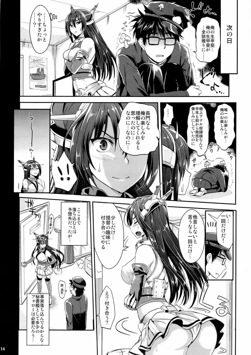 戦艦長門と変態提督 Page.13