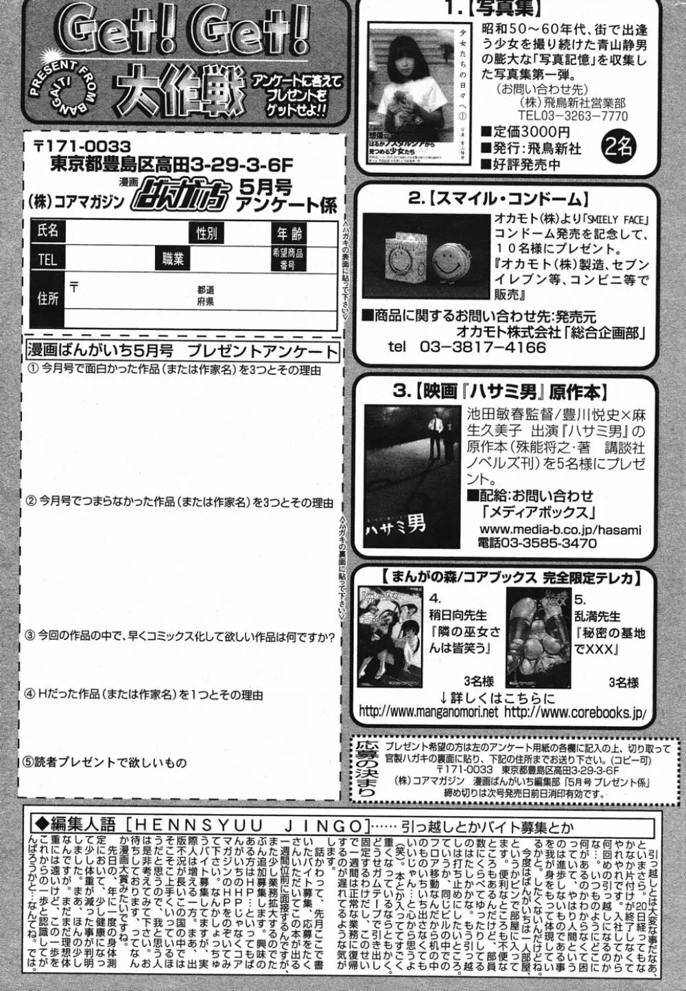 漫画ばんがいち 2005年5月号 Page.220