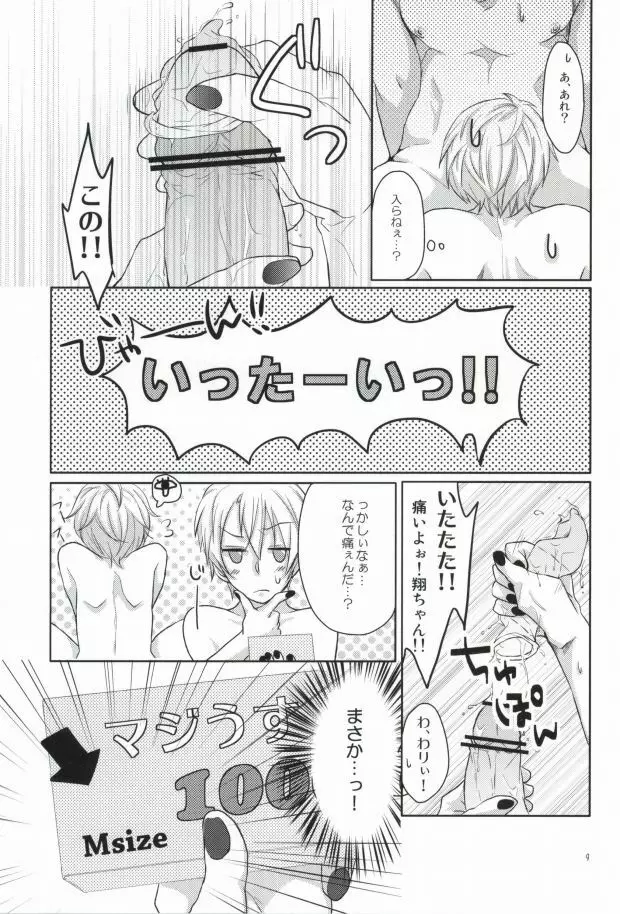 おとこのこにはマナーベルト Page.9