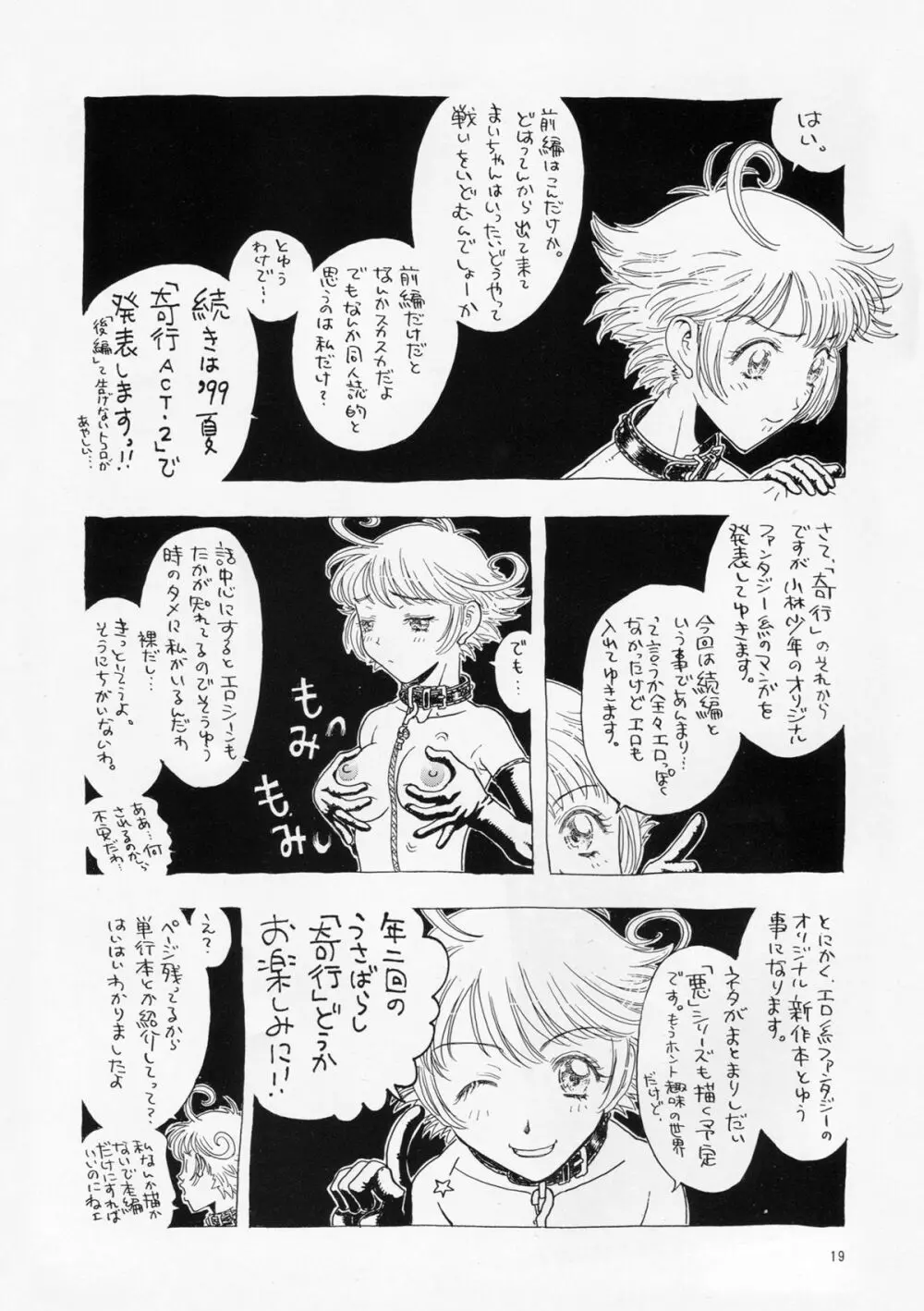 奇行 ACT.3 まいらんどはつてん・完結編 Page.19