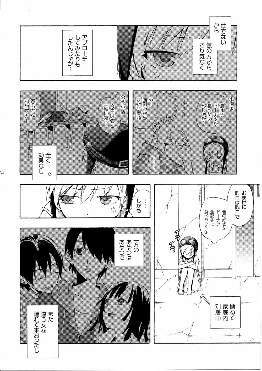 忍野さんちの忍ちゃん。総集編 Page.77