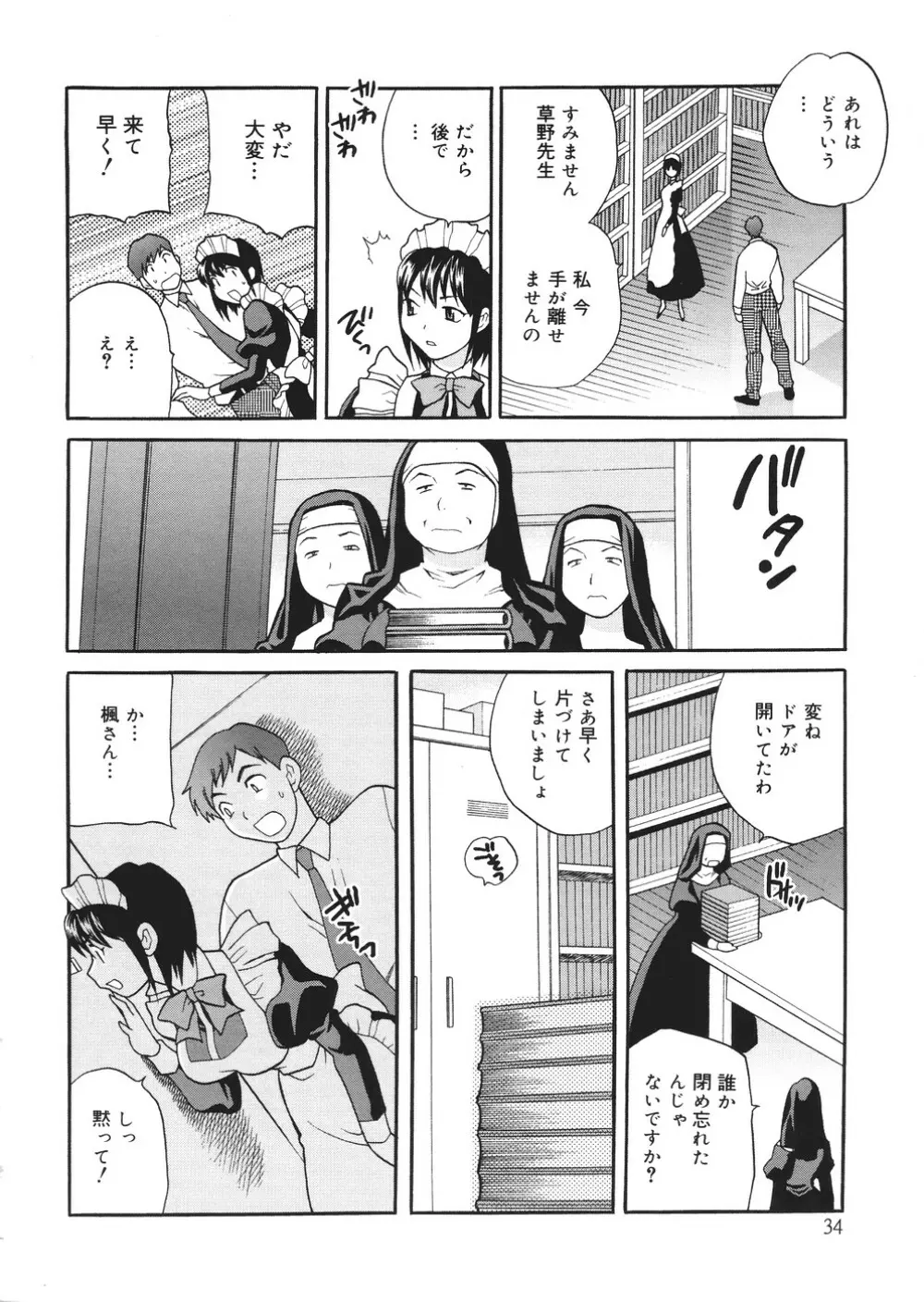 聖女学園 ～ソルヴィエールの伝説～ Page.35