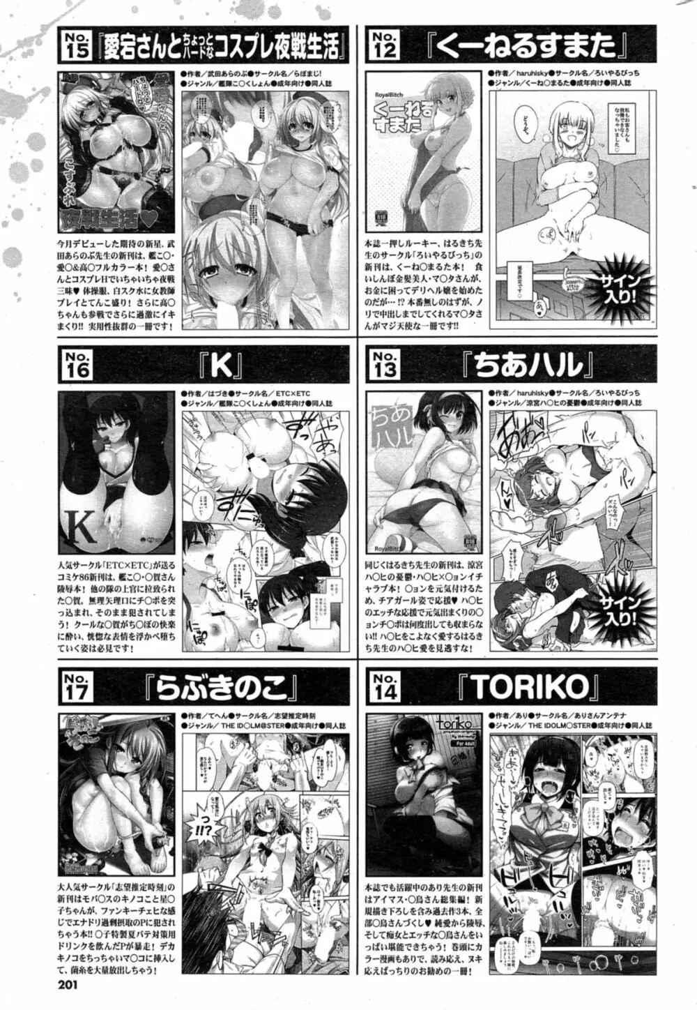 COMIC プルメロ 2014年11月号 Page.201