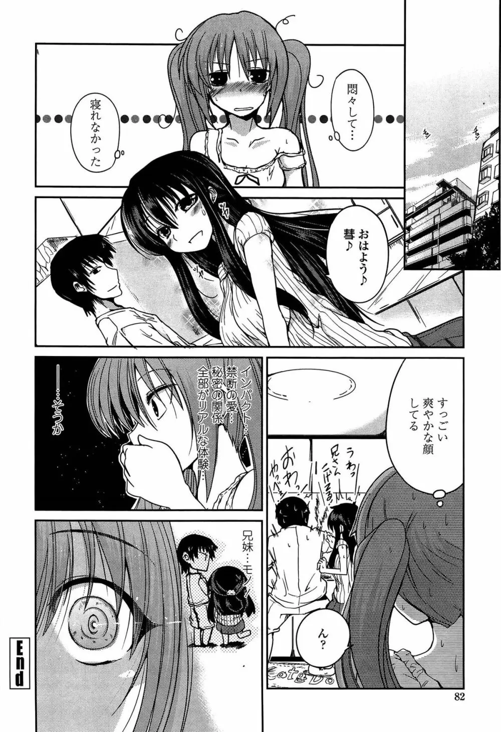 妹たちのエッチなひみつ Page.82