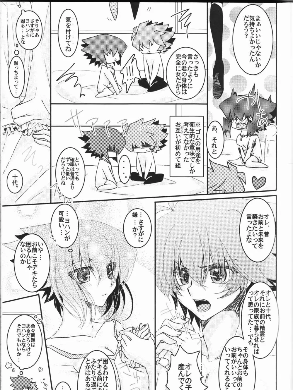 十代が女の子になっちまった！ Page.15