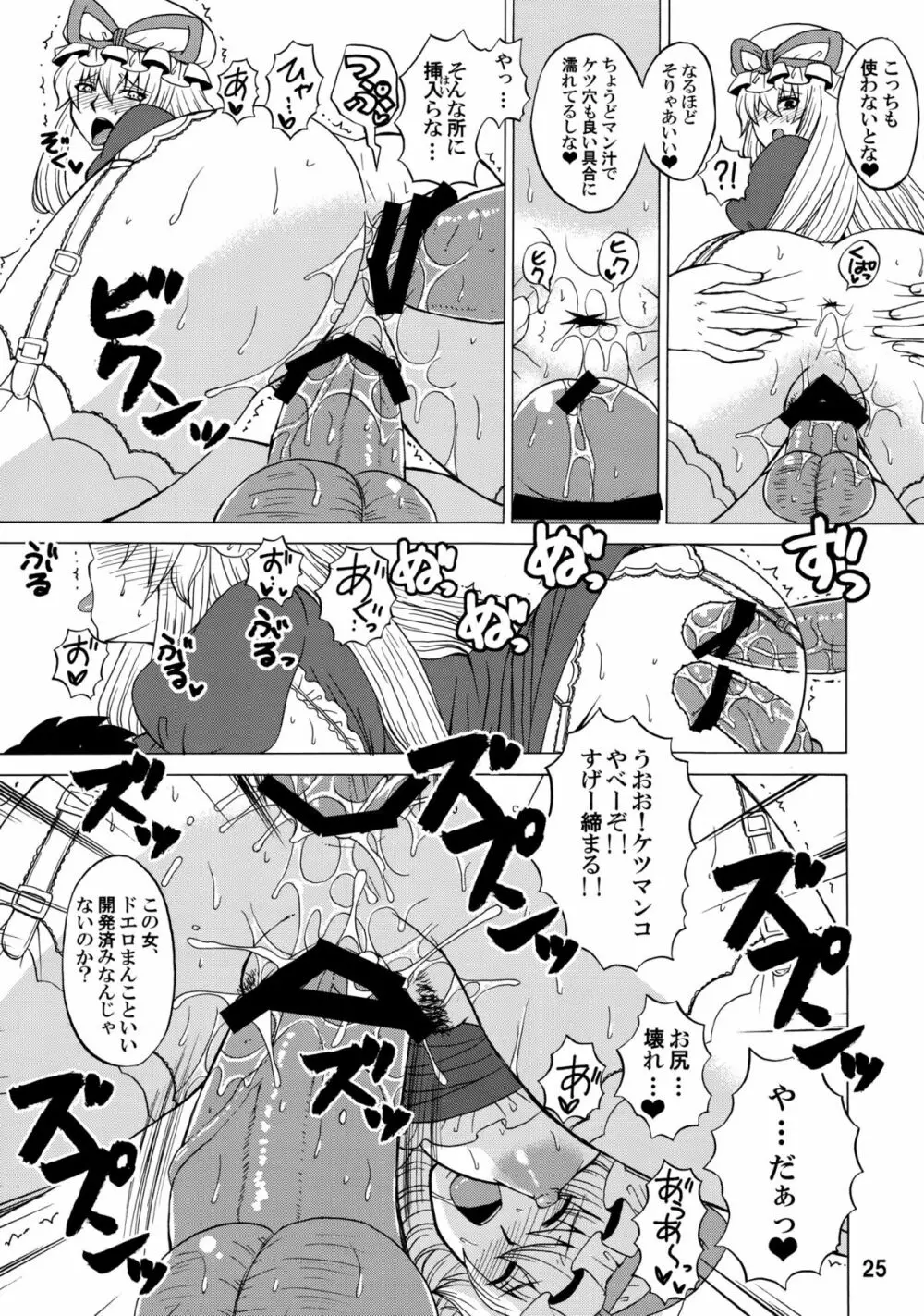 紫奥義・淫乳結界 -ハニーバンプ・東方総集編- Page.24