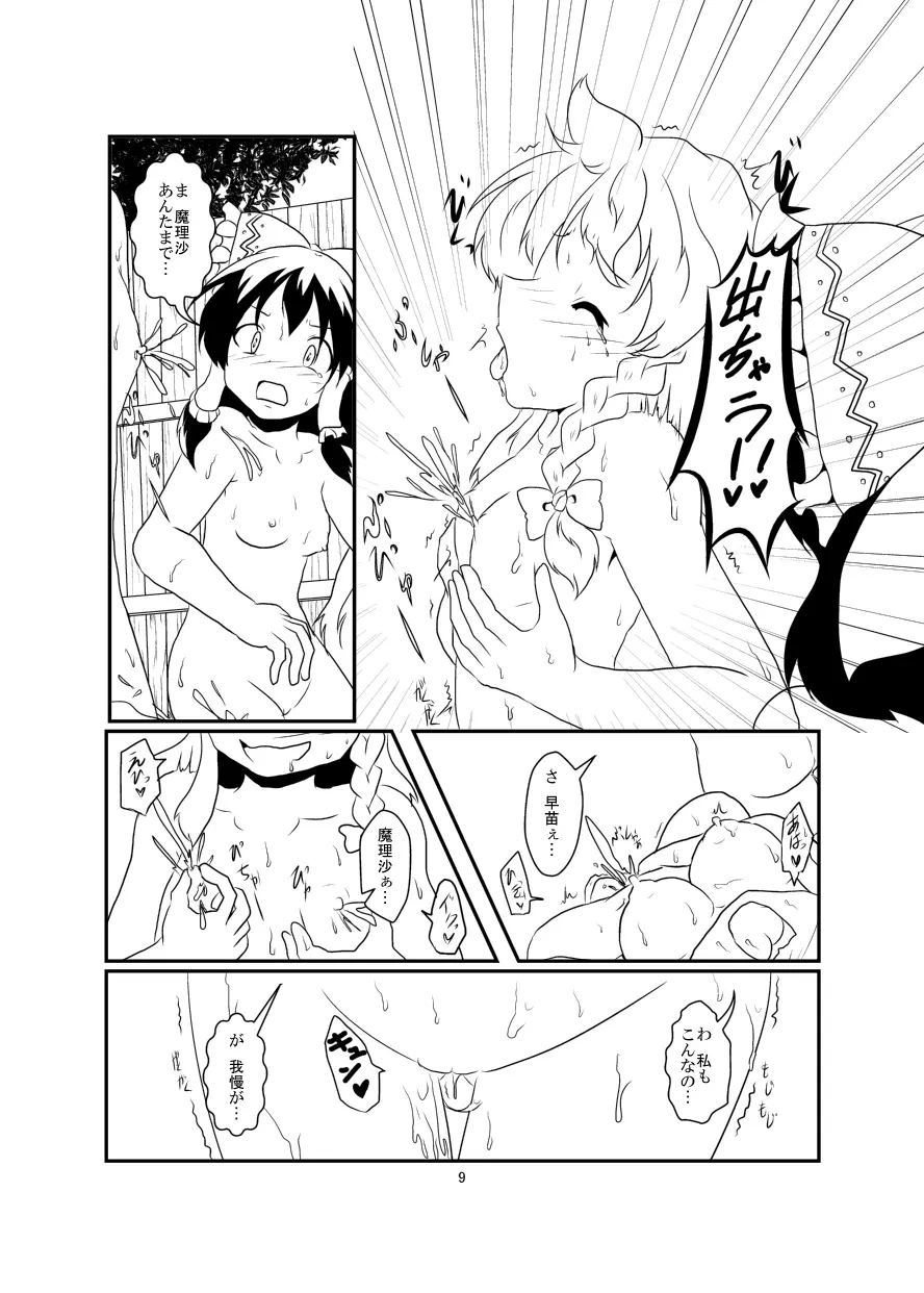 レイマリサナ温泉事件簿 Page.9