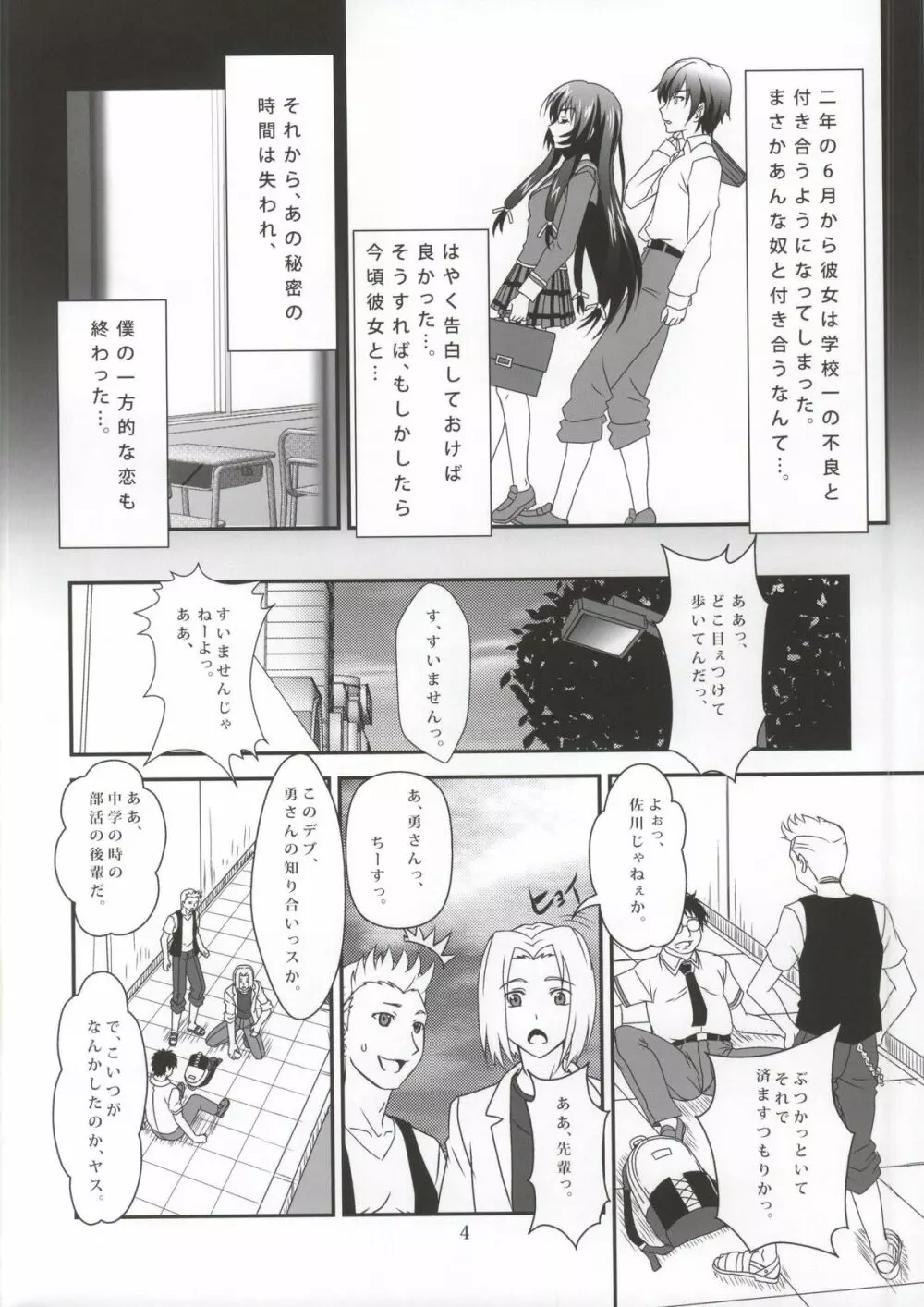 セフレも友達に入りますか？ 01 Page.3