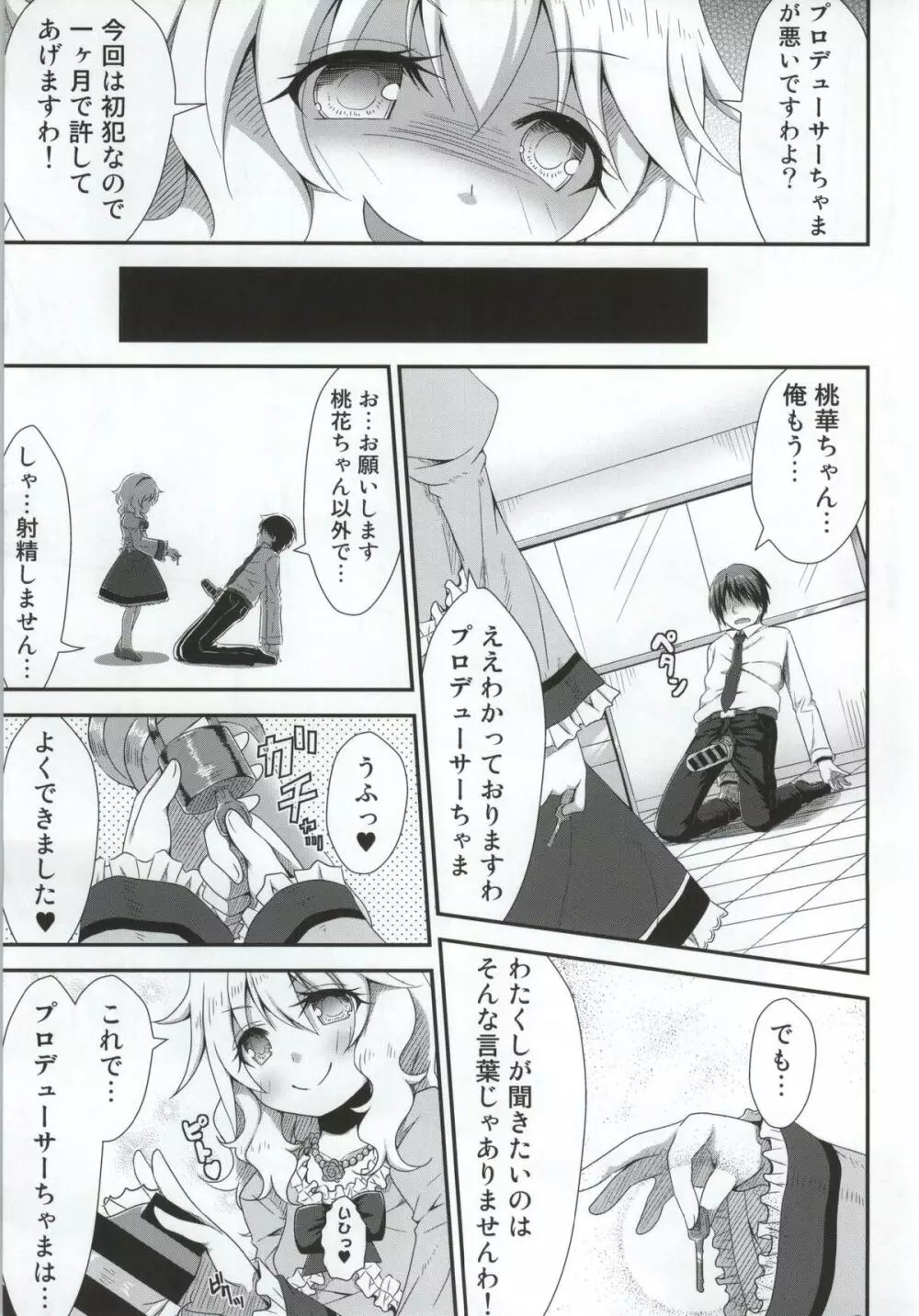 お嬢ちゃまの射精管理 Page.8