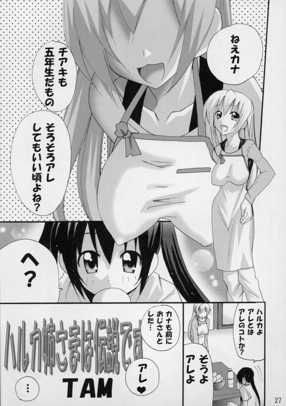 ハルカ姉さまとラブ汁まみれ Page.26