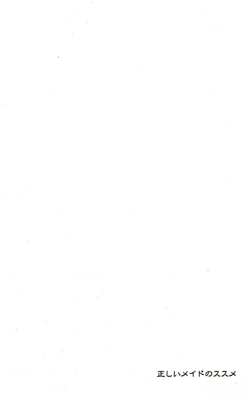 正しいメイドのススメ Page.3