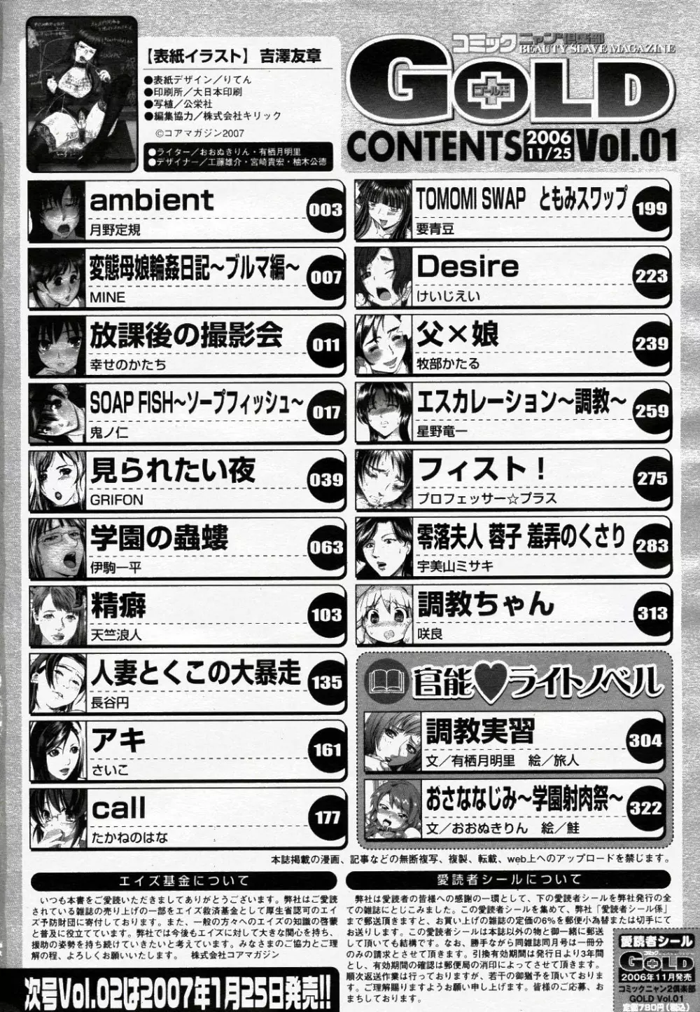 コミック ニャン2倶楽部 GOLD 2007 Vol.1 Page.325