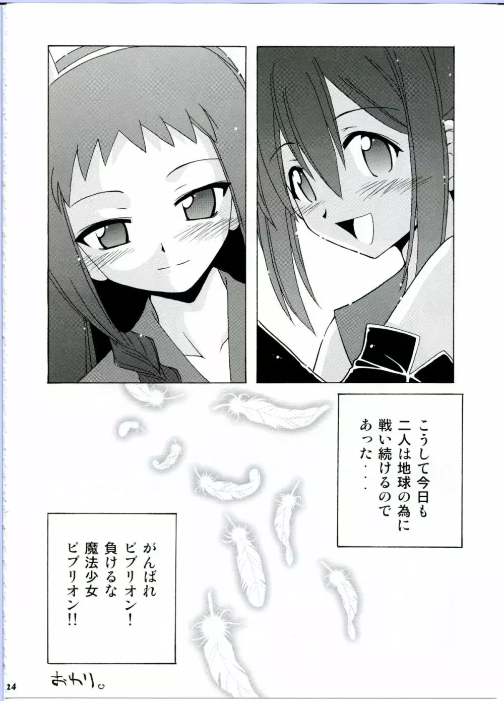 のどかとゆえの魔法少女ビブリオン Page.24