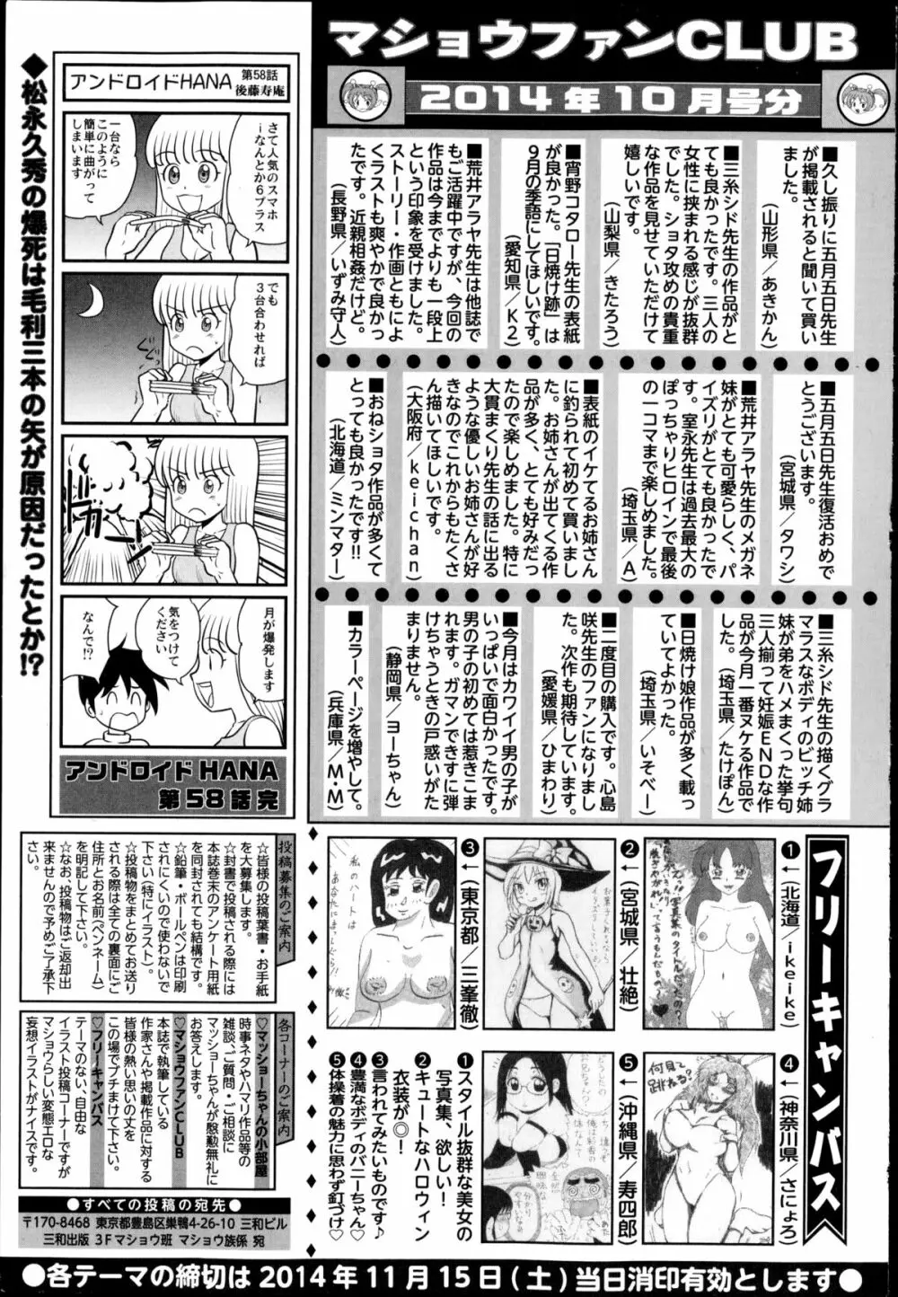 コミック・マショウ 2014年12月号 Page.287