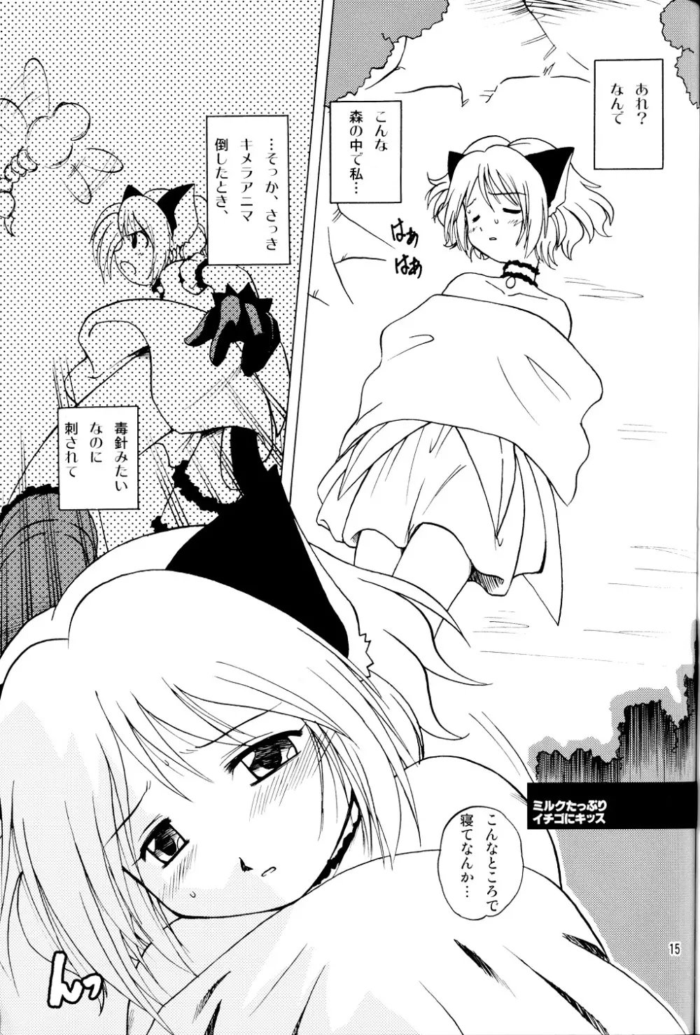 ミルクたっぷりイチゴにキッス Page.14