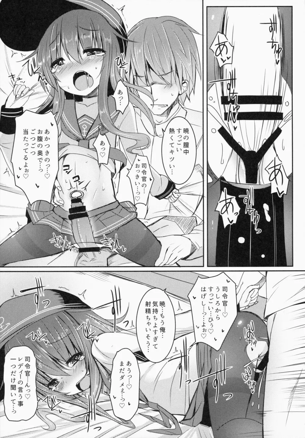 司令官とずっとキラキラしてたいし Page.16