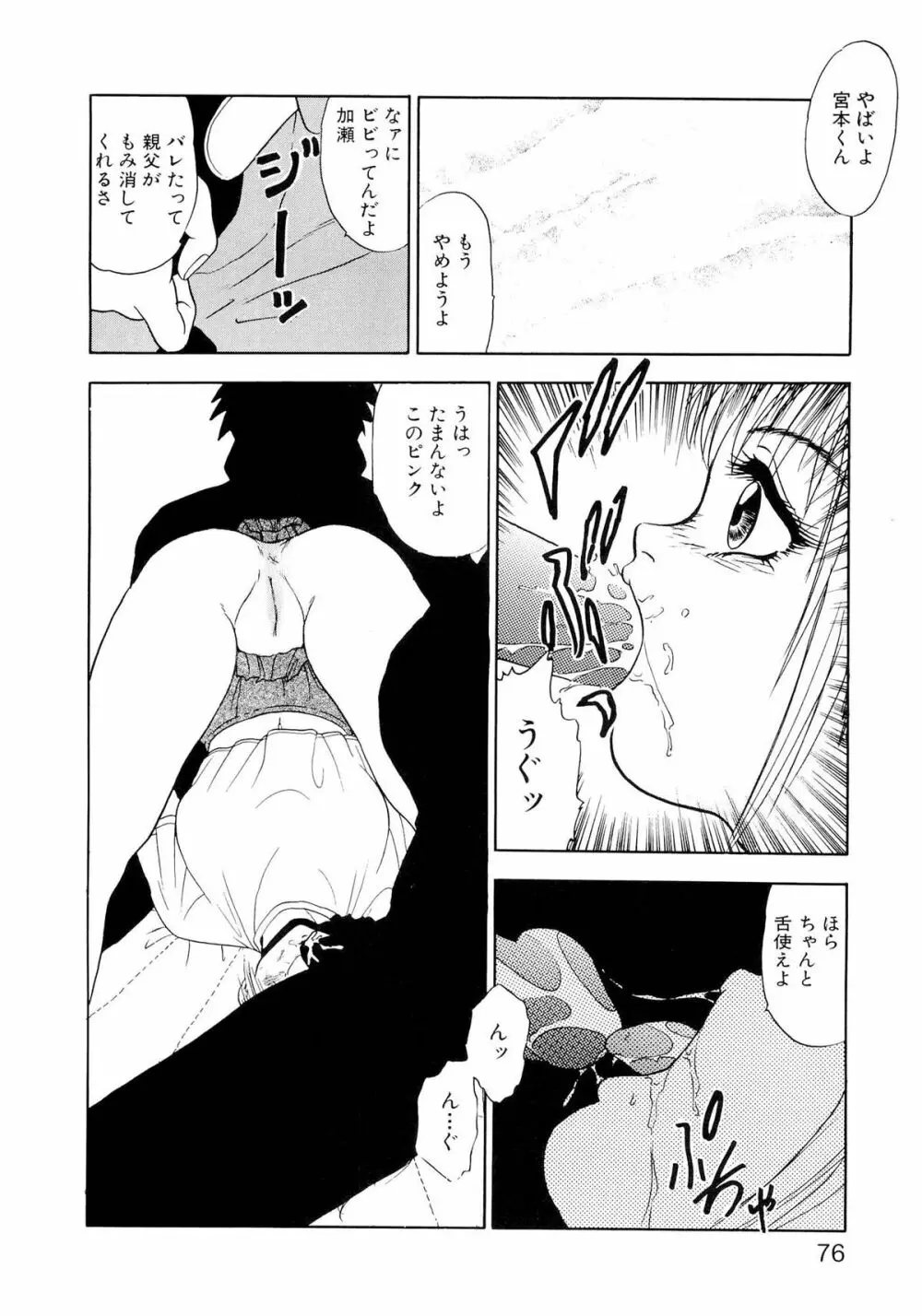 恥辱のプレリュード Page.81