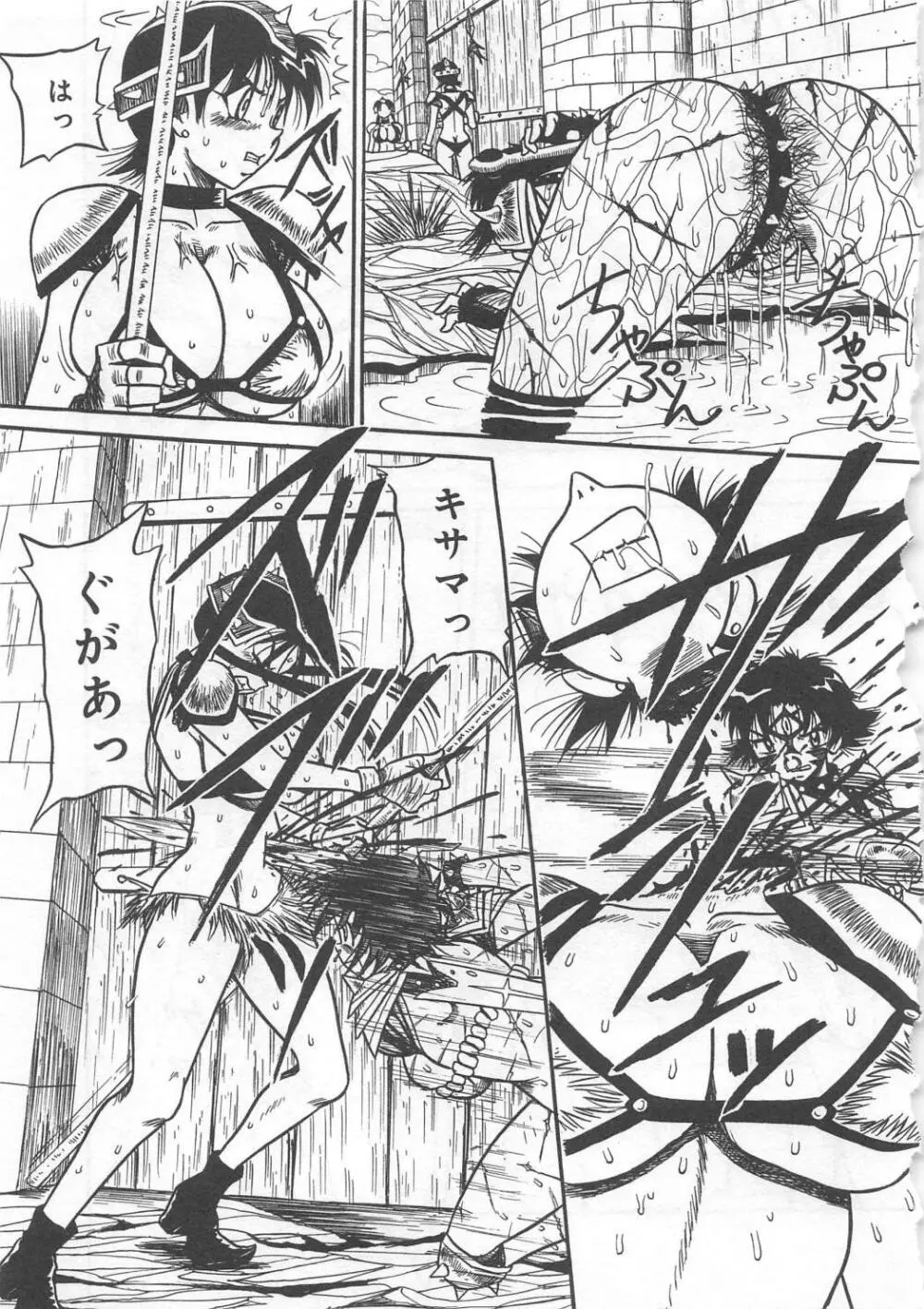 奮闘むなしく無残 Page.68